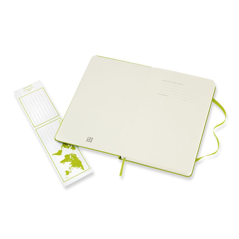 Moleskine Notebook Large Ruled Hard Lemon Green image number 2
